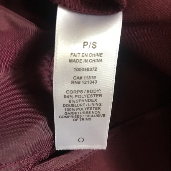 Burgundy Dynamite blazer - Picture 4 of 8